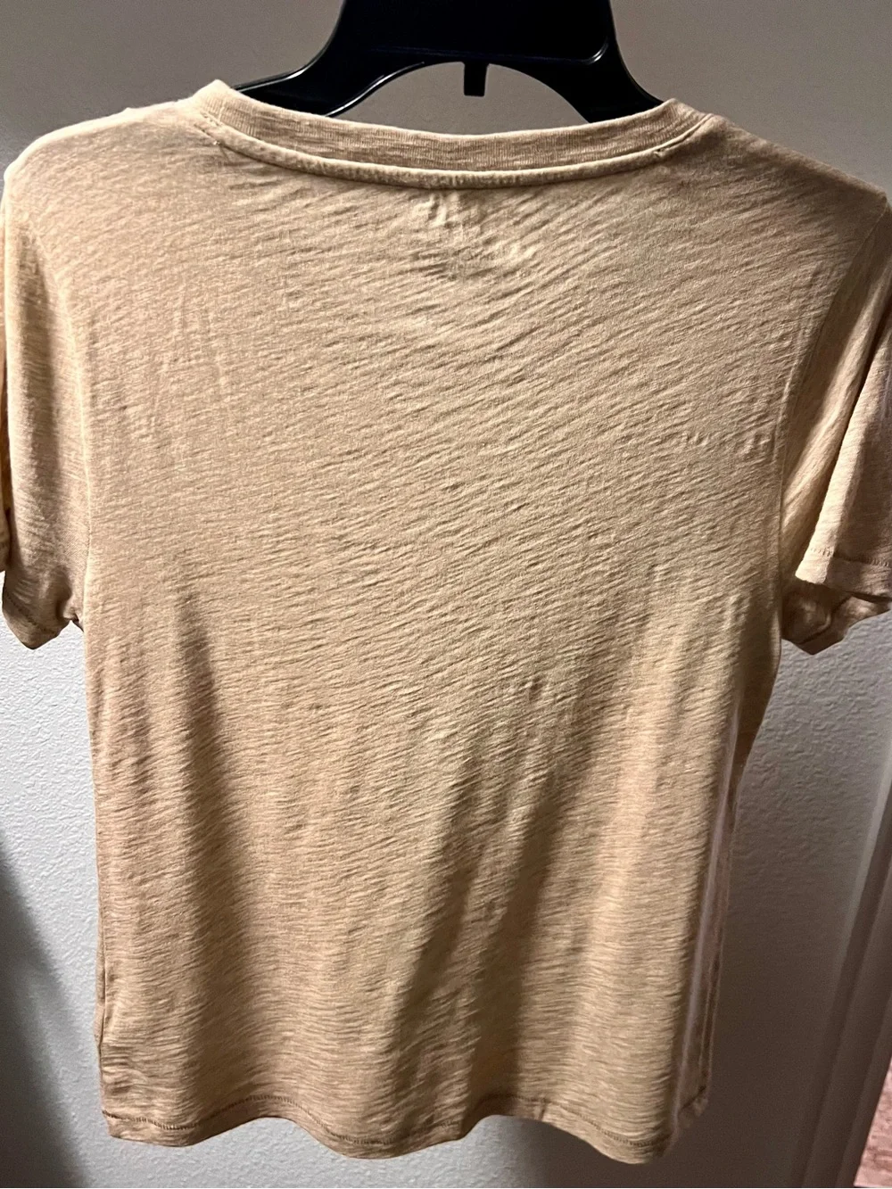 J. Crew Short-Sleeve Crewneck Tee in Tan